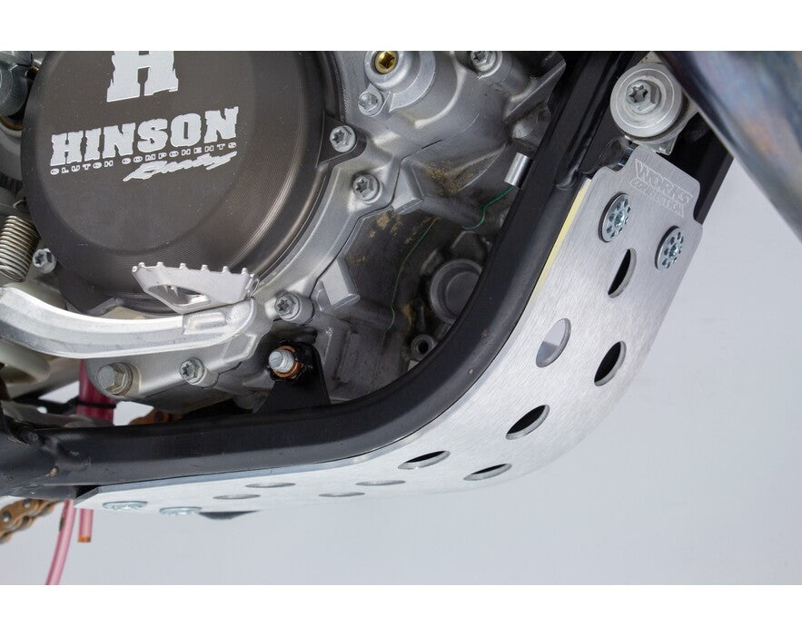 WORKS CONNECTION - SKID PLATE - 10-430 - KTM 125/150 SX 19-24 / HUSQ TC 125 19-22 / MC 125 20-23