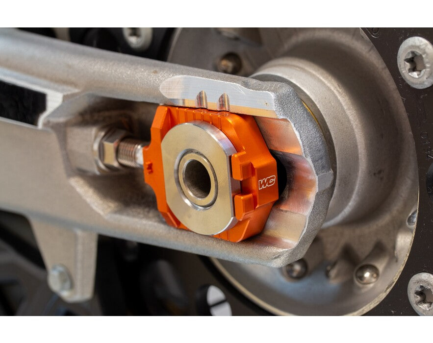 WORKS CONNECTION - AXLE BLOCKS - KTM / HUSQVARNA / GASGAS 02-24