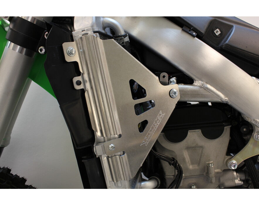WORKS CONNECTION - RADIATOR BRACES - KAWASAKI KX450F 16-18