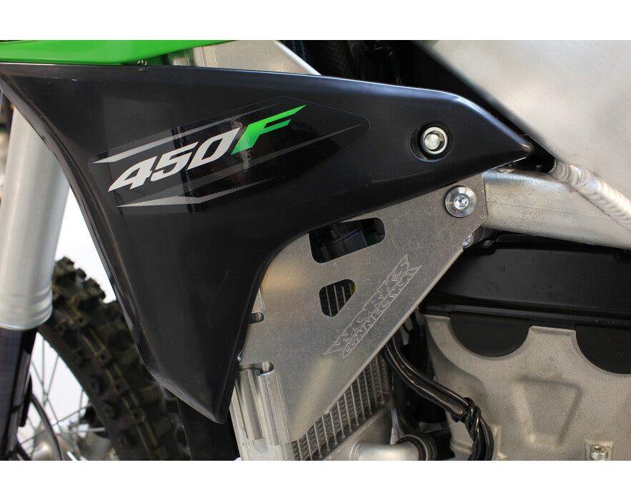 WORKS CONNECTION - RADIATOR BRACES - KAWASAKI KX450F 16-18