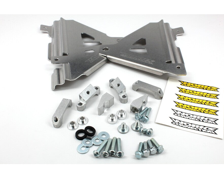 WORKS CONNECTION - RADIATOR BRACES - KAWASAKI KX450F 16-18