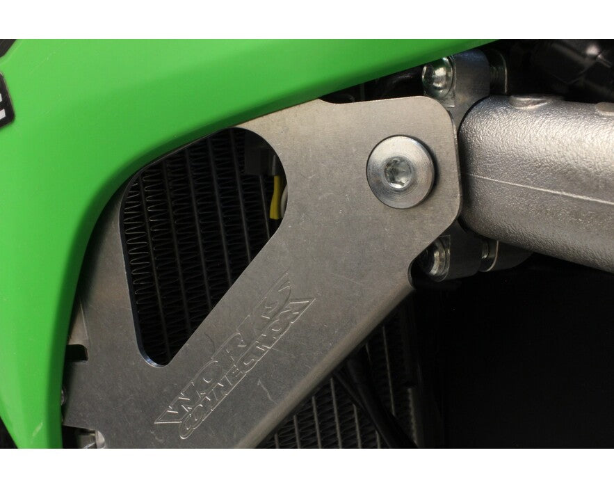 WORKS CONNECTION - RADIATOR BRACES - KAWASAKI KX250F 21-24 / KX450F 19-23