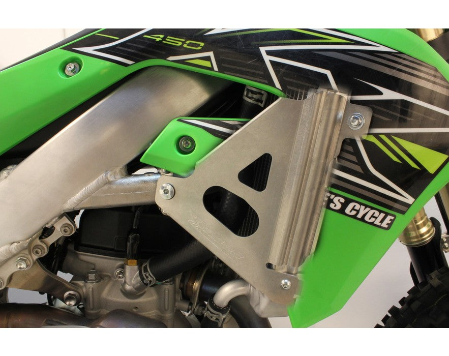 WORKS CONNECTION - RADIATOR BRACES - KAWASAKI KX250F 21-24 / KX450F 19-23