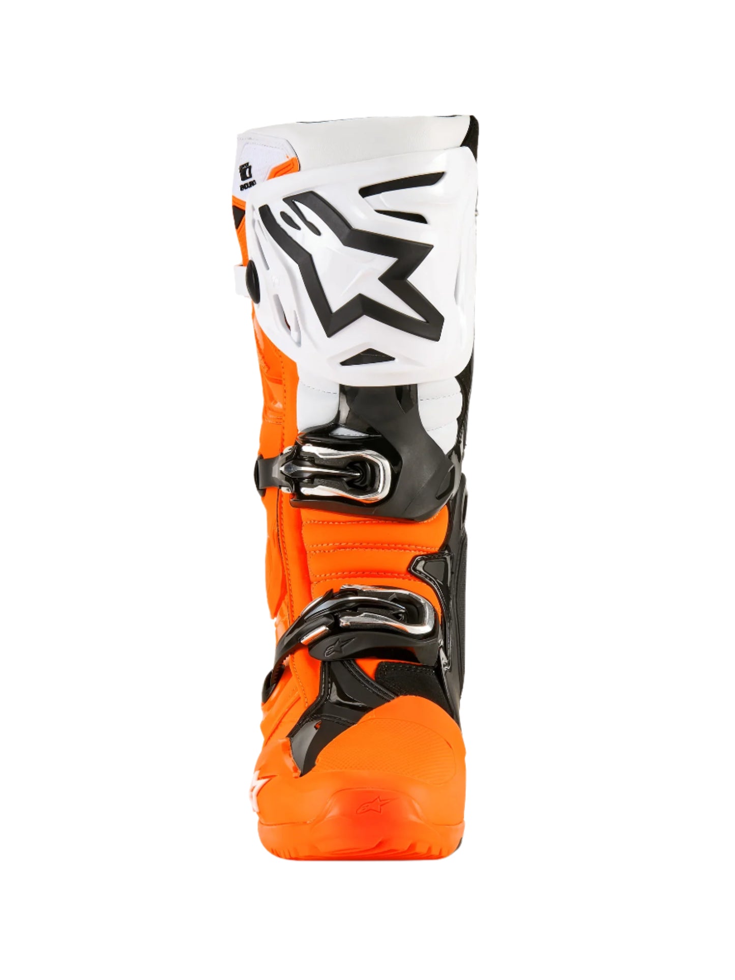 ALPINESTAR - TECH 10 ENDURO BOOTS - FLUO ORANGE/BLACK/WHITE