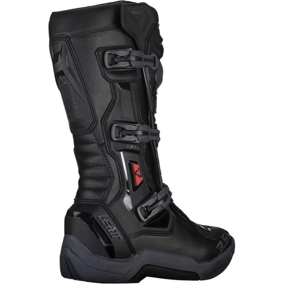 LEATT 3.5 RIDING BOOTS MEN / WOMEN - MX - STEALTH