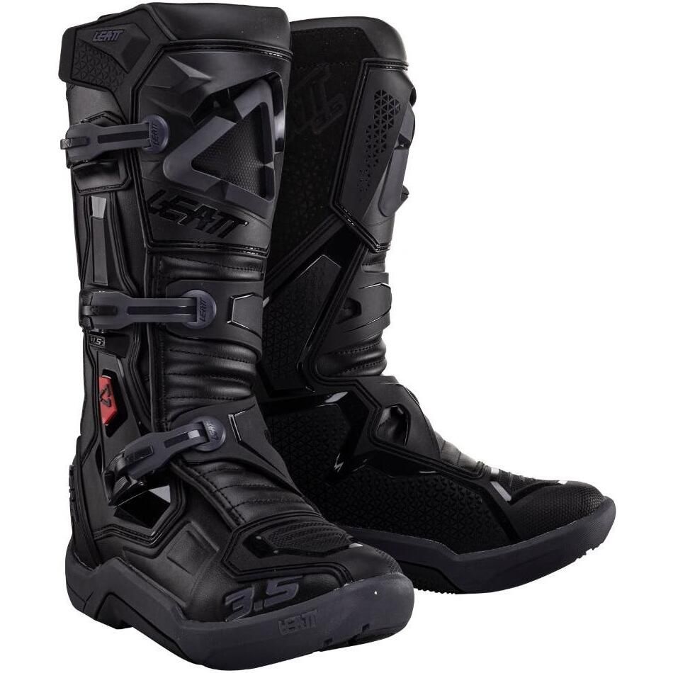 LEATT 3.5 RIDING BOOTS MEN / WOMEN - MX - STEALTH
