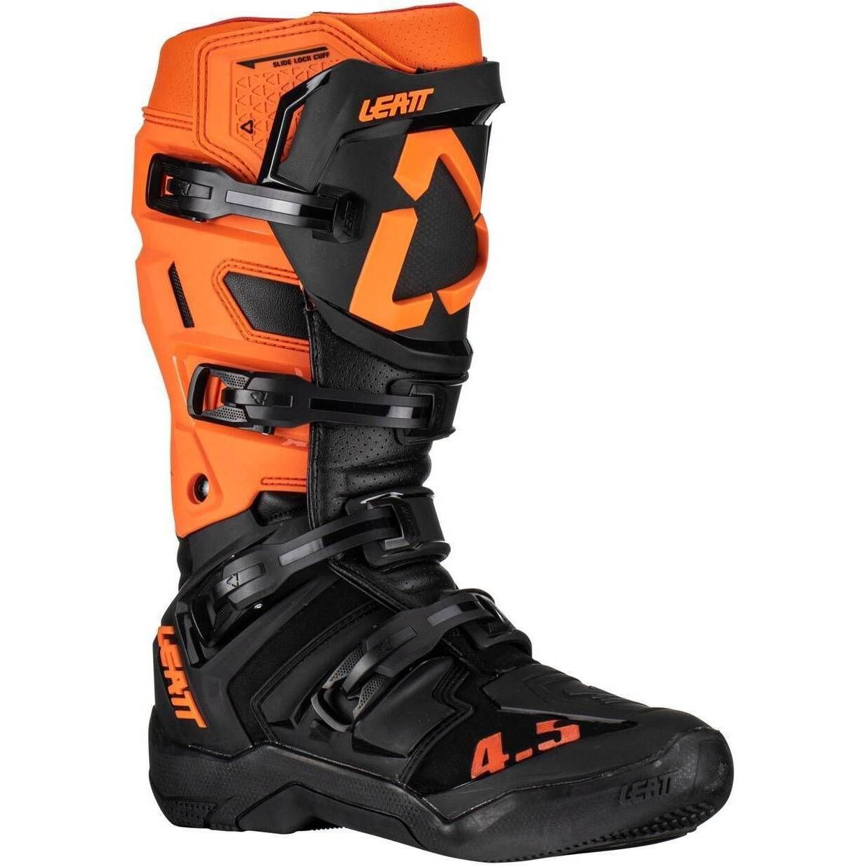 LEATT 4.5 RIDING BOOTS - MEN / WOMEN - MX - ORANGE
