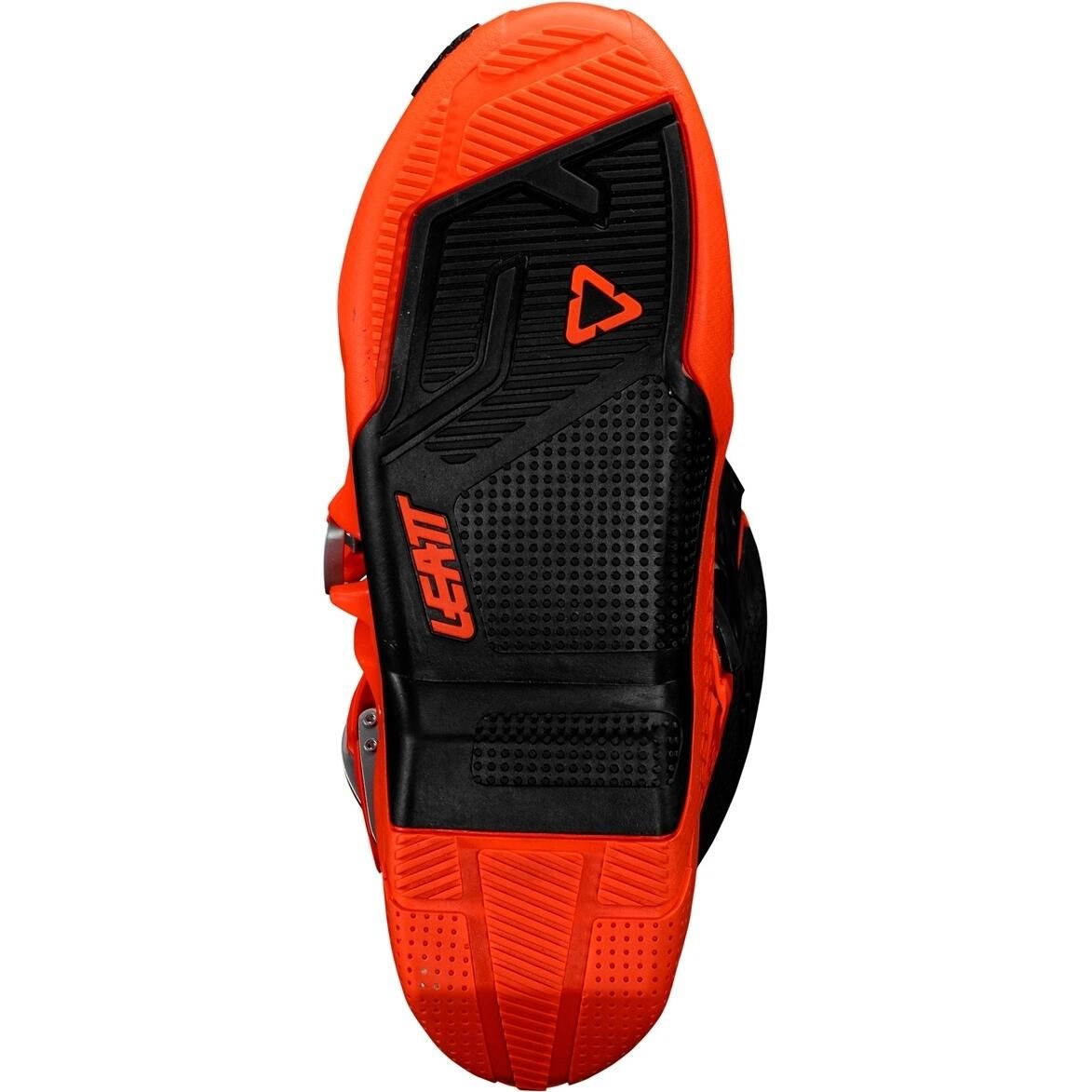 LEATT 5.5 FLEXLOCK RIDING BOOTS - MEN / WOMEN - MX - ORANGE