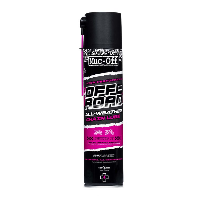 MUC-OFF HIGH PERFORMANCE OFF-ROAD ALL-WEATHER CHAIN LUBE