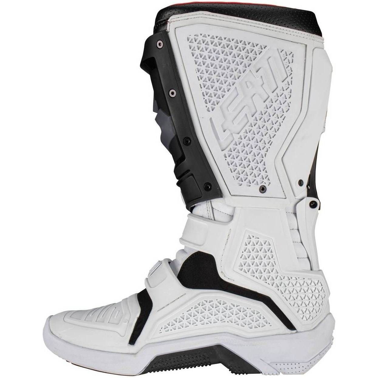LEATT 5.5 FLEXLOCK RIDING BOOTS - MEN / WOMEN - MX - WHITE