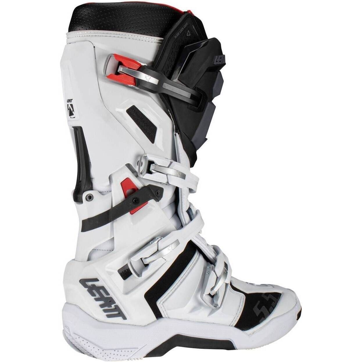 LEATT 5.5 FLEXLOCK RIDING BOOTS - MEN / WOMEN - MX - WHITE