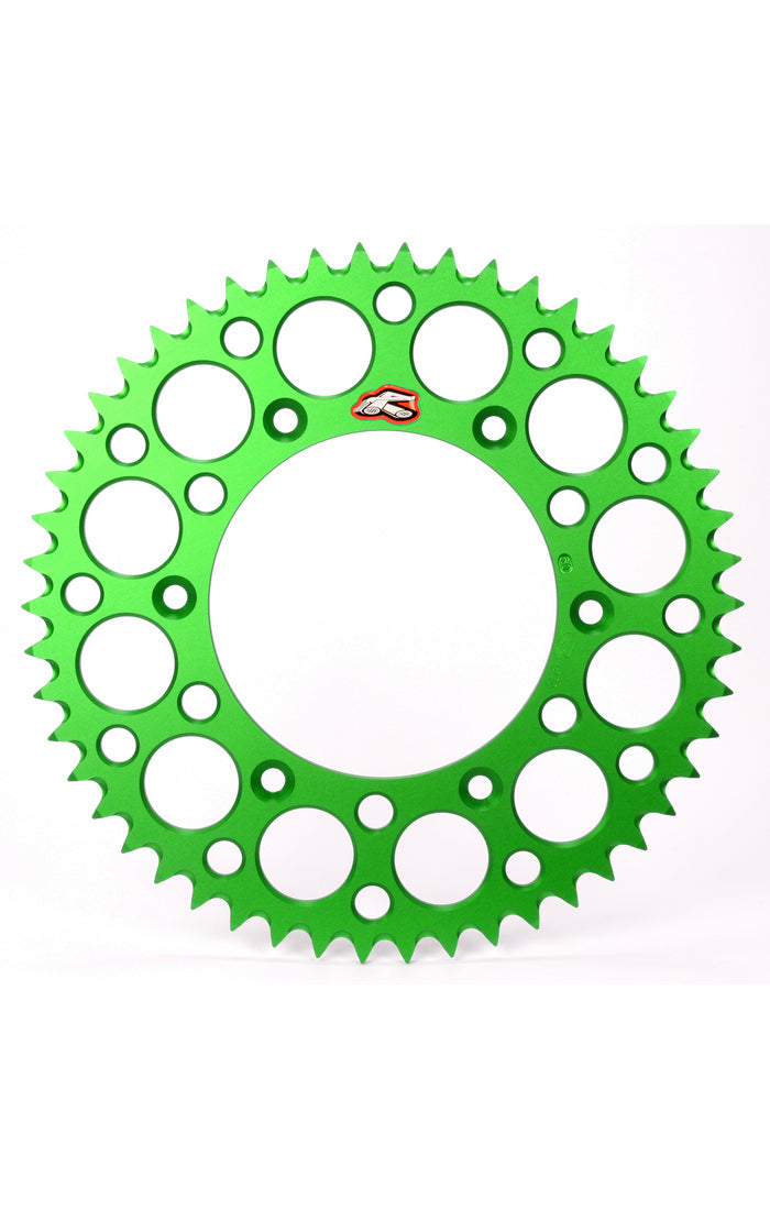 RENTHAL ULTRALIGHT ALUMINUM REAR SPROCKETS - 420 PITCH - 408U-420-**GE** - KAWASAKI KX65 00-25 / SUZUKI RM65 03-05 (SPECIAL ORDER)