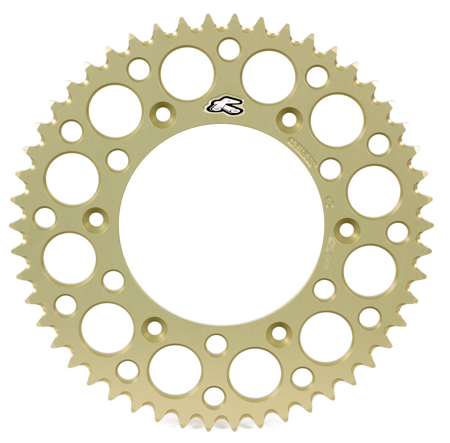 RENTHAL ULTRALIGHT ALUMINUM REAR SPROCKETS - 520 PITCH - 154U-520-**GR** - HONDA CRF450 02-25 / CRF250 04-25 / BETA 125-525 05-25