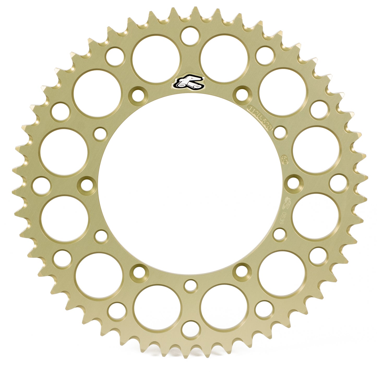 RENTHAL ULTRALIGHT ALUMINUM REAR SPROCKETS - 520 PITCH - 112U-520-**GE** - KAWASAKI KX450F 06-25 / KX250F 04-25