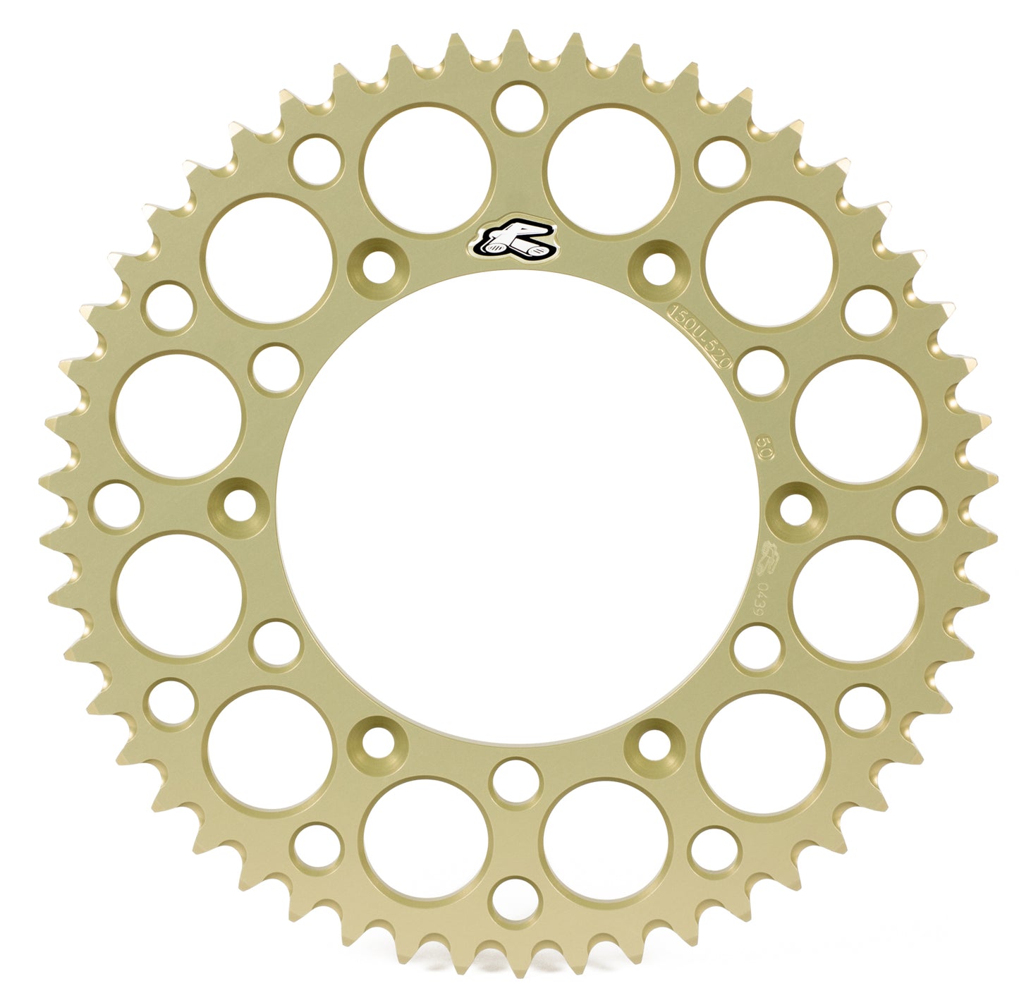 RENTHAL ULTRALIGHT ALUMINUM REAR SPROCKETS - 520 PITCH - 150U-520-**GB** - YAMAHA YZ/YZF/WR 125-450 99-25