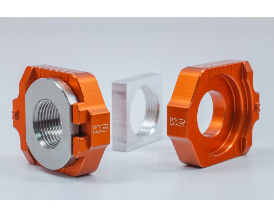 WORKS CONNECTION - AXLE BLOCKS - KTM / HUSQVARNA / GASGAS 02-24