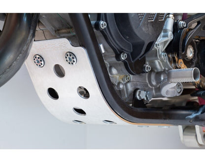 WORKS CONNECTION - SKID PLATE - 10-430 - KTM 125/150 SX 19-24 / HUSQ TC 125 19-22 / MC 125 20-23