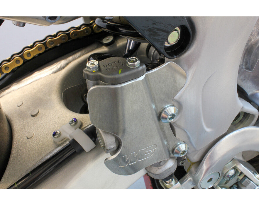 WORKS CONNECTION - MASTER CYLINDER GUARD - 15-281 - YAMAHA YZ450F 23-26 / YZ450FX 24-26 / YZ250F '24-26 / YZ250FX 25-26