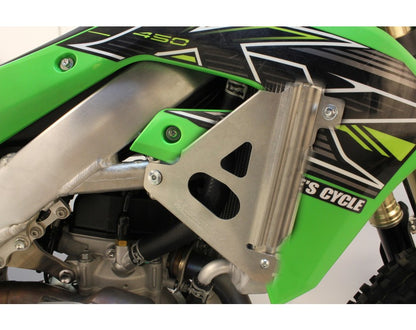 WORKS CONNECTION - RADIATOR BRACES - KAWASAKI KX250F 21-24 / KX450F 19-23