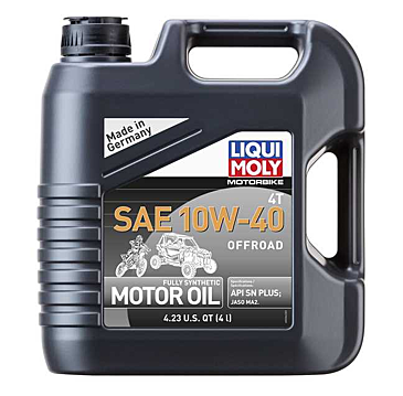 LIQUI-MOLY 10W40 4T OFFROAD SYN ENGINE OIL
