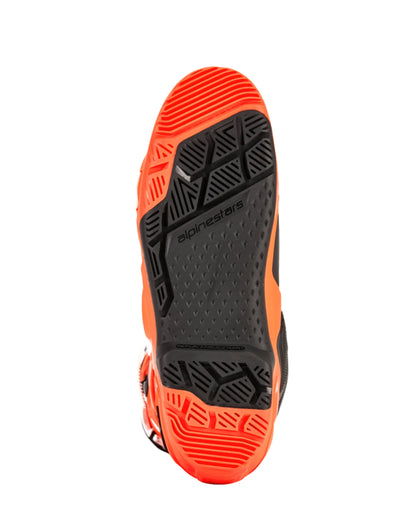 ALPINESTAR - TECH 10 ENDURO BOOTS - FLUO ORANGE/BLACK/WHITE