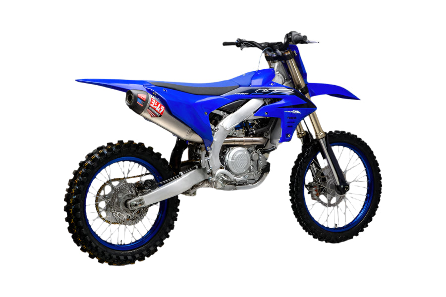 YOSHIMURA RS-12 STAINLESS FULL EXHAUST SYSTEM W / ALU SILENCER, YAMAHA 23-25 YZ450F/24-25 YZ450FX/25 WR450F