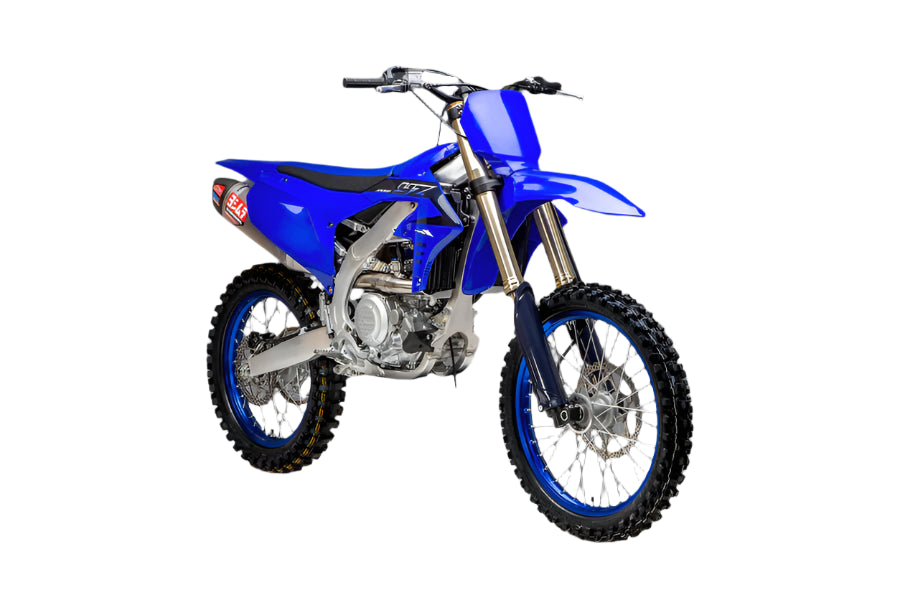 YOSHIMURA RS-12 STAINLESS FULL EXHAUST SYSTEM W / ALU SILENCER, YAMAHA 23-25 YZ450F/24-25 YZ450FX/25 WR450F