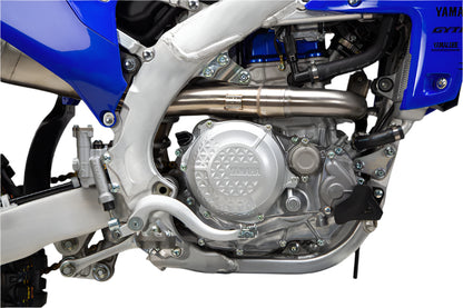 YOSHIMURA RS-12 STAINLESS FULL EXHAUST SYSTEM W / ALU SILENCER, YAMAHA 23-25 YZ450F/24-25 YZ450FX/25 WR450F