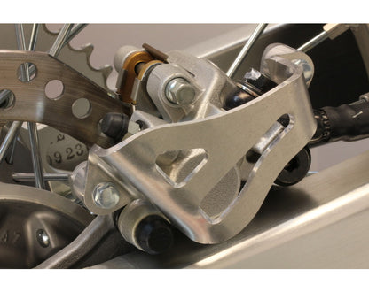 WORKS CONNECTION - REAR CALIPER GUARD - 25-014 - HONDA 125-450 02-25