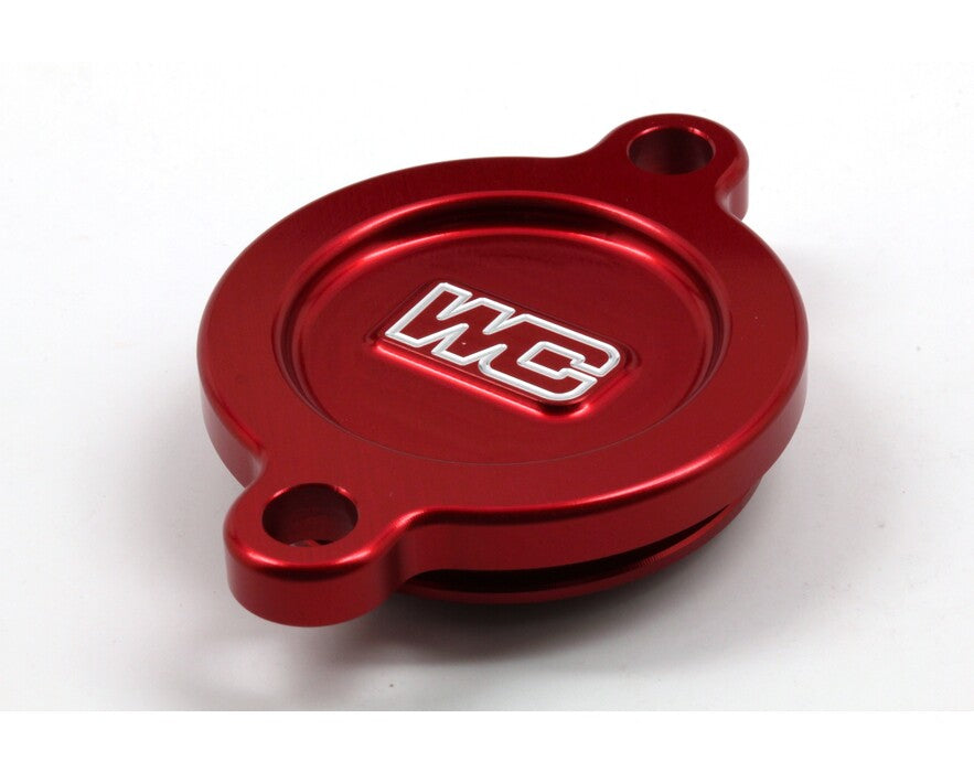 WORKS CONNECTION - OIL FILTER COVER -  KAWASAKI KX250F 17-25