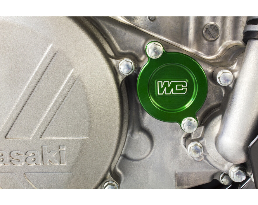 WORKS CONNECTION - OIL FILTER COVER - KAWASAKI KX450F 16-25
