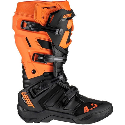 LEATT 4.5 RIDING BOOTS - MEN / WOMEN - MX - ORANGE