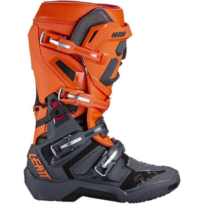 LEATT 5.5 FLEXLOCK ENDURO RIDING BOOTS MEN / WOMEN - MX - ORANGE