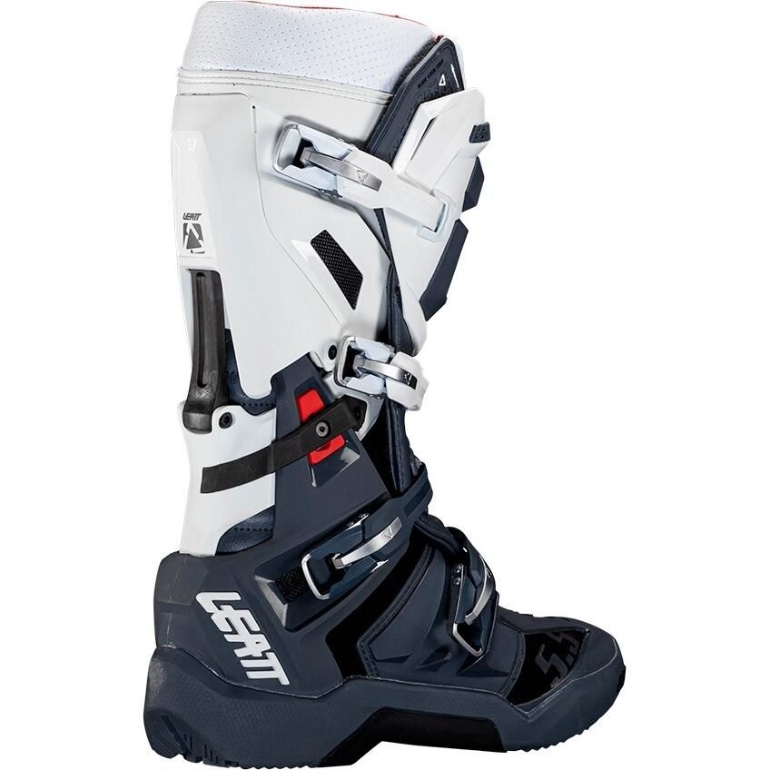 LEATT 5.5 FLEXLOCK ENDURO RIDING BOOTS MEN / WOMEN - MX - WHITE