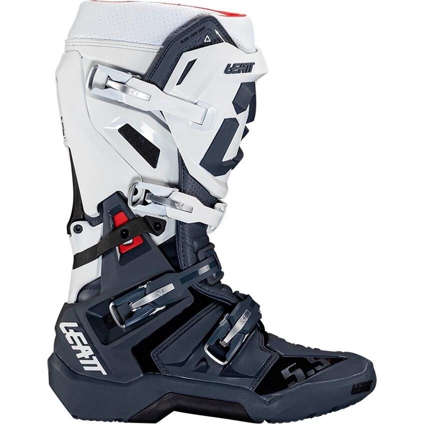 LEATT 5.5 FLEXLOCK ENDURO RIDING BOOTS MEN / WOMEN - MX - WHITE