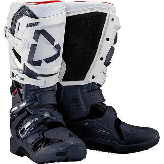 LEATT 5.5 FLEXLOCK ENDURO RIDING BOOTS MEN / WOMEN - MX - WHITE