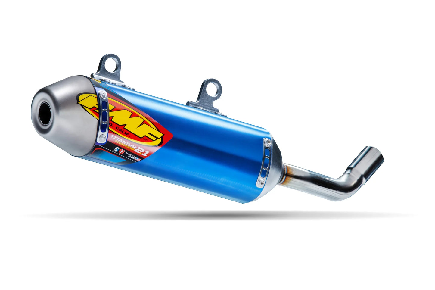 FMF RACING TITANIUM POWERCORE 2.1 SILENCER - 025295 - KTM/HUSQ/GAS GAS 250/300 23-25