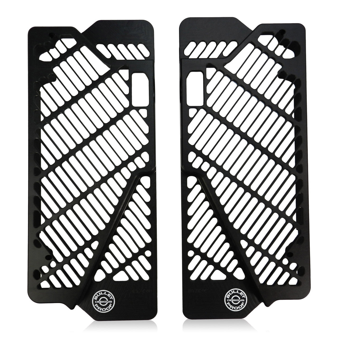 BULLETPROOF DESIGNS RADIATOR GUARDS, YAMAHA 19-25 4 STROKE