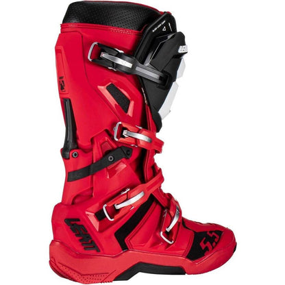 LEATT 5.5 FLEXLOCK RIDING BOOTS - MEN / WOMEN - MX - RED