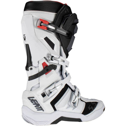LEATT 5.5 FLEXLOCK RIDING BOOTS - MEN / WOMEN - MX - WHITE