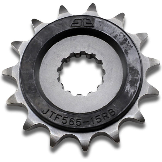 JT SPROCKETS - 520 RUBBER CUSHIONED STEEL FRONT SPROCKETS - JTF565.**RB - YAMAHA YZ/YZF/WR/FX 250-450