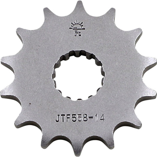 JT SPROCKETS - 420 STEEL FRONT SPROCKETS - JTF1558.** - YAMAHA YZ65