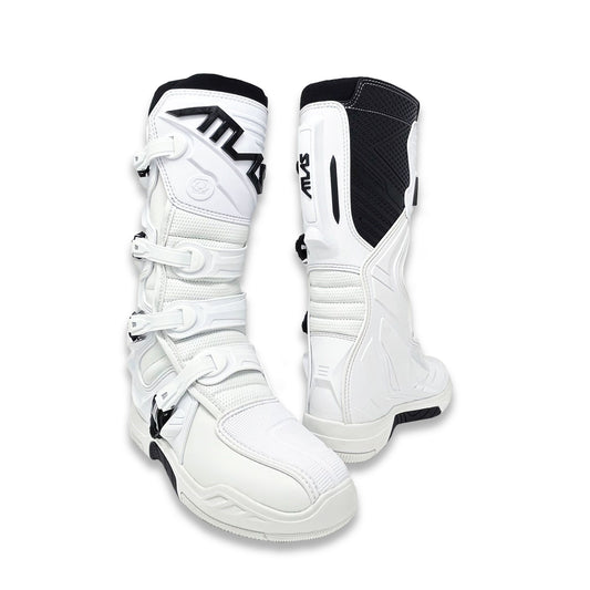 ATLAS TRACTION RIDING BOOTS - WHITE
