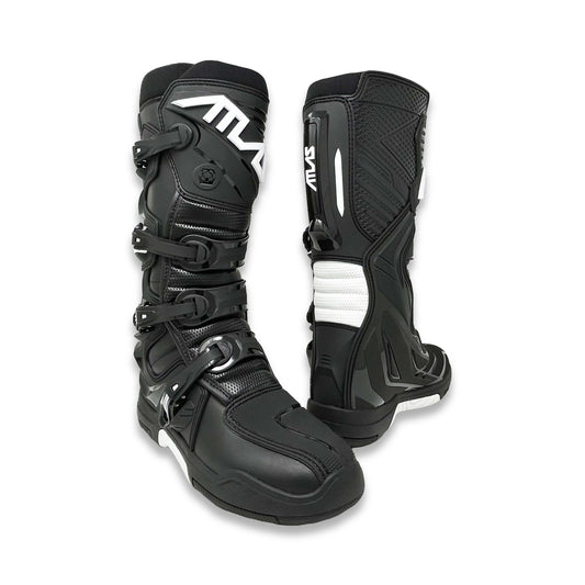 ATLAS TRACTION RIDING BOOTS - BLACK